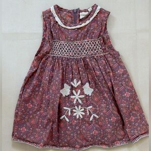Apolina Floral Embroidered Dress 2-3Y